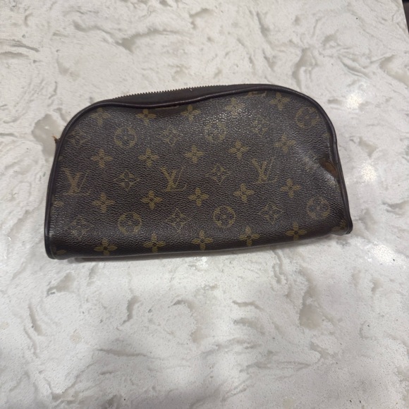 Louis Vuitton Brown Monogram Toiletry Bag - Picture 1 of 9